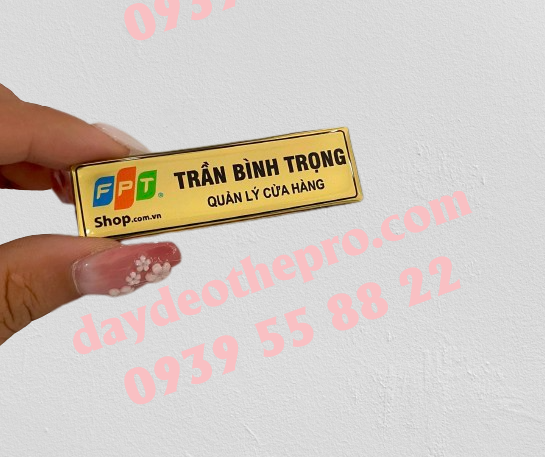 Thẻ tên nhân viên Thẻ tên nhân viên
